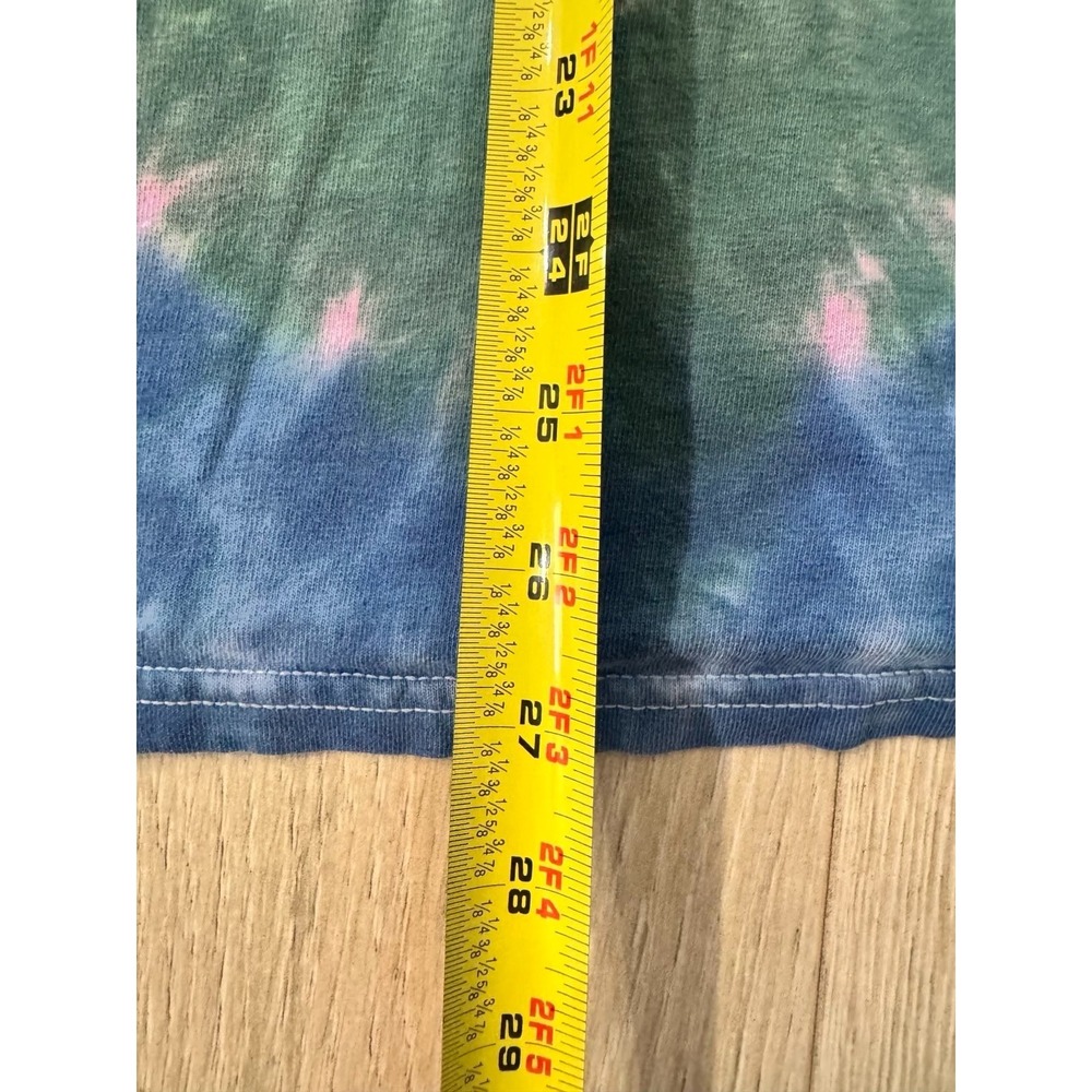Vintage 90s Jim Morrison The Doors Tie Dye T-Shirt Fruit of the Loom Large - Picture 5 of 6